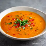 Smoked Paprika Vegetable Soup: 4 Servings
