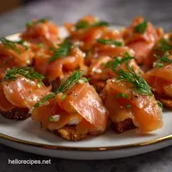 New Year S Appetizer With Smoked Salmon To Wow Your Guests