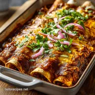 Autumn Comfort Smoky Pumpkin Black Bean Enchiladas