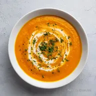 Smooth Roasted Vegetable Soup: Velvety