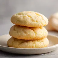Soft Sugar Cookies IV for 24 Cookies: Velvety and Tender