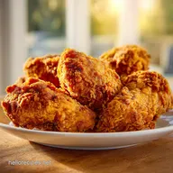 Oven Fried Chicken with Buttermilk Crust for 5 Servings