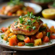 Right Then Lets Cook Speedy Lemon Herb Chicken Veggie Bake