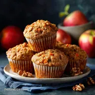 Carrot Apple Muffins Easy Spiced Recipe for a Tender Crumb