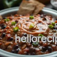 Spicy Southwest Bean Dip Recipe: Quick & Easy!