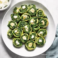 Savory Spinach and Feta Pinwheels Quick Easy Recipe