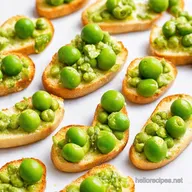 Vegan Easter Appetizers Spring Pea Crostini Youll Love