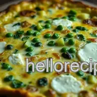 Easy Frittata Recipe: Spring Veggie & Goat Cheese Sunshine!