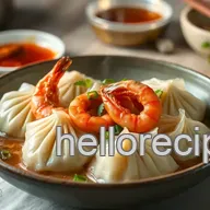 Delicious Steam Chicken Dumplings with Prawns in 45 Min: My Grandma's Secret Recipe!