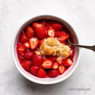 Quick Simple Strawberry Cobbler Sunshine in a Bowl