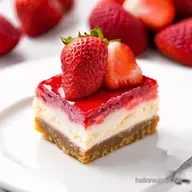 Strawberry Cheesecake Dream Bars Irresistible Easy Snack