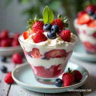 Summer Berry Parfaits Fun Summer Desserts Eton Mess Style