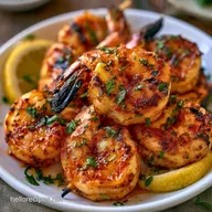 Summer Grilled Shrimp Skewers for 4