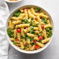 Easy Pasta Salad Recipe: Sunshine Mediterranean Bowl!