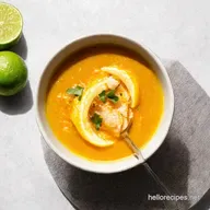 Sunshine in a Bowl Zesty Coconut Lime Fish Soup