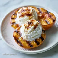 Sweet Grilled Peach Halves in 10 Minutes