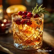Thanksgiving Cocktails: Fireside Bourbon Smash (Easy Batch Recipe)