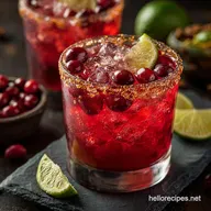 Thanksgiving Margarita: Easy Spiced Cranberry Maple Cocktail