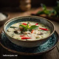 The Best Thai Coconut Soup in 35 Minutes - Silky and Aromatic