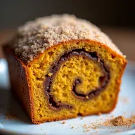 Moist Cinnamon Sugar Pumpkin Bread with Crunchy Crust