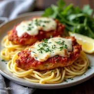 Best Crispy Chicken Parmesan Recipe Oven Baked