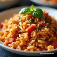 The Best Spanish Rice with Tomato Garlic Ole