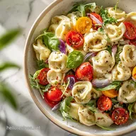 Tortellini Pasta Salad in 20 Minutes