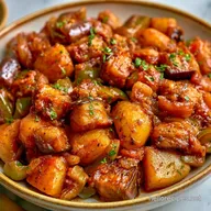 Turkish Eggplant Stew with Potatoes