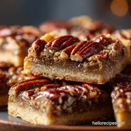 Pecan Pie Bars Recipe Easy Ultimate Sticky Shortbread Dessert