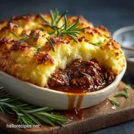 Proper Shepherds Pie Recipe Rich Lamb Filling and Crisp Potato Mash
