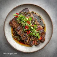 Steak Marinade with Balsamic and Honey for 8 Servings