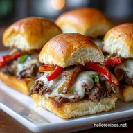 Venison Cheesesteak Sliders in 45 Minutes
