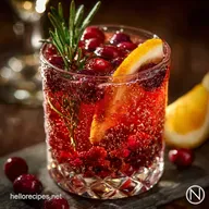 Very Merry Ornamentini Easy Sparkling Christmas Cocktail Recipe