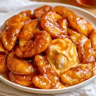 Warm Apples Ice Cream in 15 Minutes