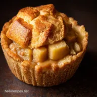Warm Apple Pie Bread Pudding Easiest Comfort Food EVER