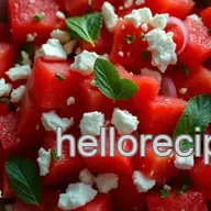 Watermelon Salad Recipe: My Go-To Summer Feta & Mint Delight