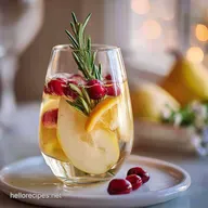 White Christmas Sangria Ready in 2 Hours 15 Minutes