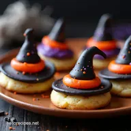 Spellbinding Witches Hat Cookies Easy Halloween Treat
