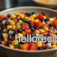 Easy & Zesty Black Bean and Corn Salsa: My Family's Favorite Recipe