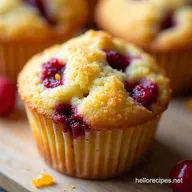 Zesty Cranberry Orange Sunshine Muffins Easy Recipe