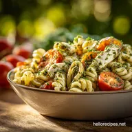 Pesto Pasta Salad: Easy Zesty Italian Deli Favourite