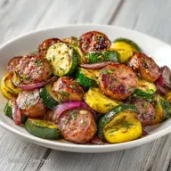 Zucchini Sausage Sheet Pan in 45 Minutes