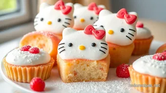 How to Make Adorable Pasteles de Hello Kitty: A Sweet Delight recipe card