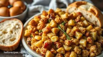 Bake Classic Stuffing with Day-Old Bread