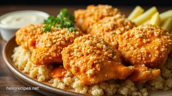 Bake Crispy Chicken with Spicy Buffalo Flavor