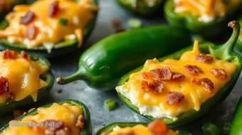 Bake Fresh Jalapeño Peppers for a Cheesy Treat