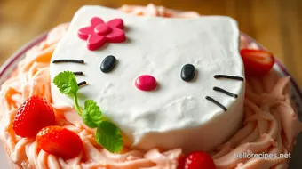 Bake Hello Kitty Cake - Adorable & Fun! recipe card