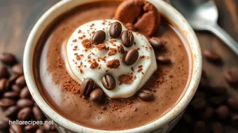 Brewed Coffee Chocolate Dessert Delight