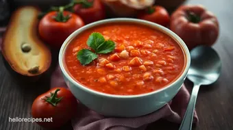 Easy & Refreshing Recipe for Gazpacho Soup: My Go-To Summer Comfort recipe card