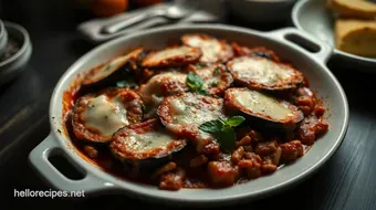 Classic Baked Eggplant Parmesan: A Cheesy Delight for Everyone recipe card